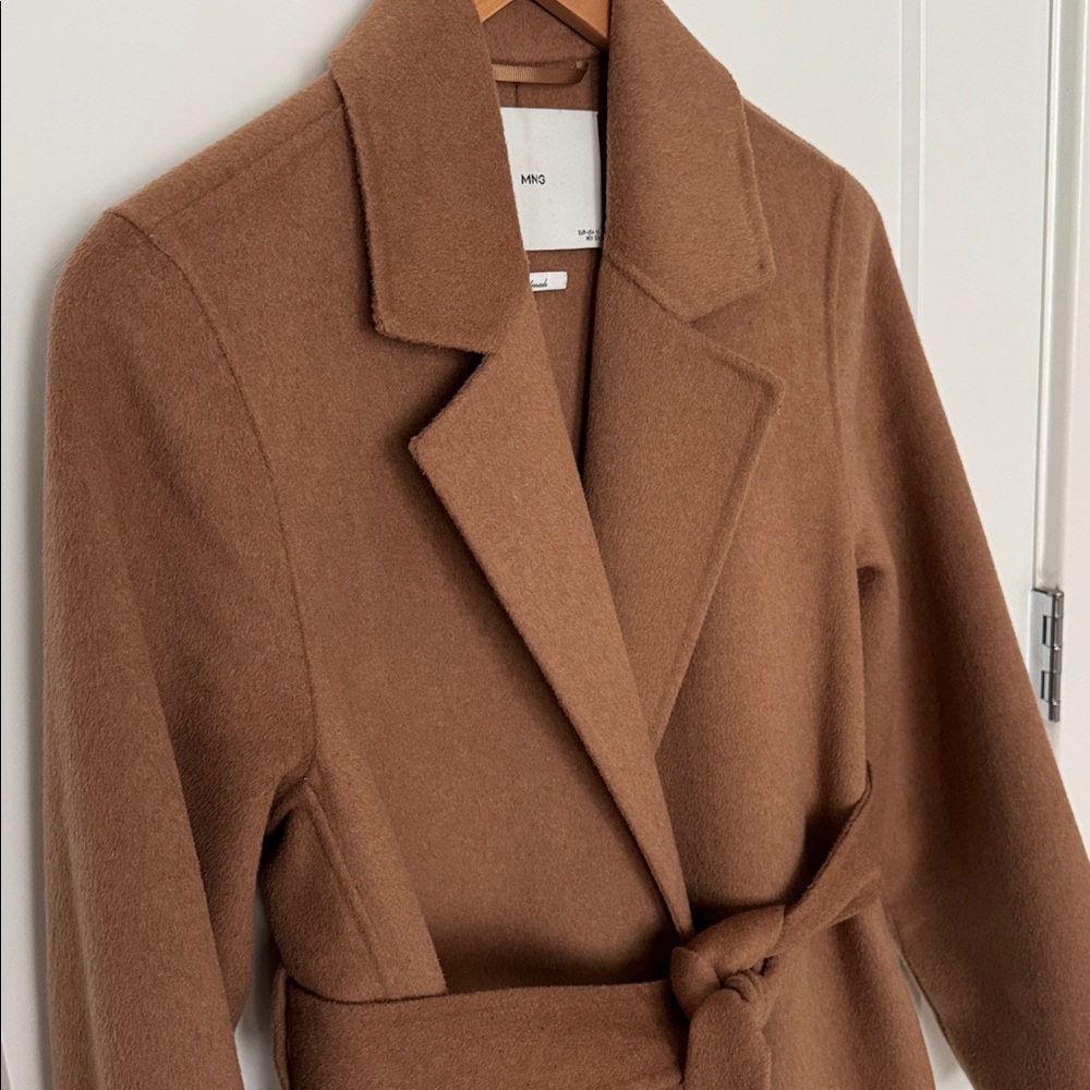Mango Belted Handmade Coat - Picture 8 of 9